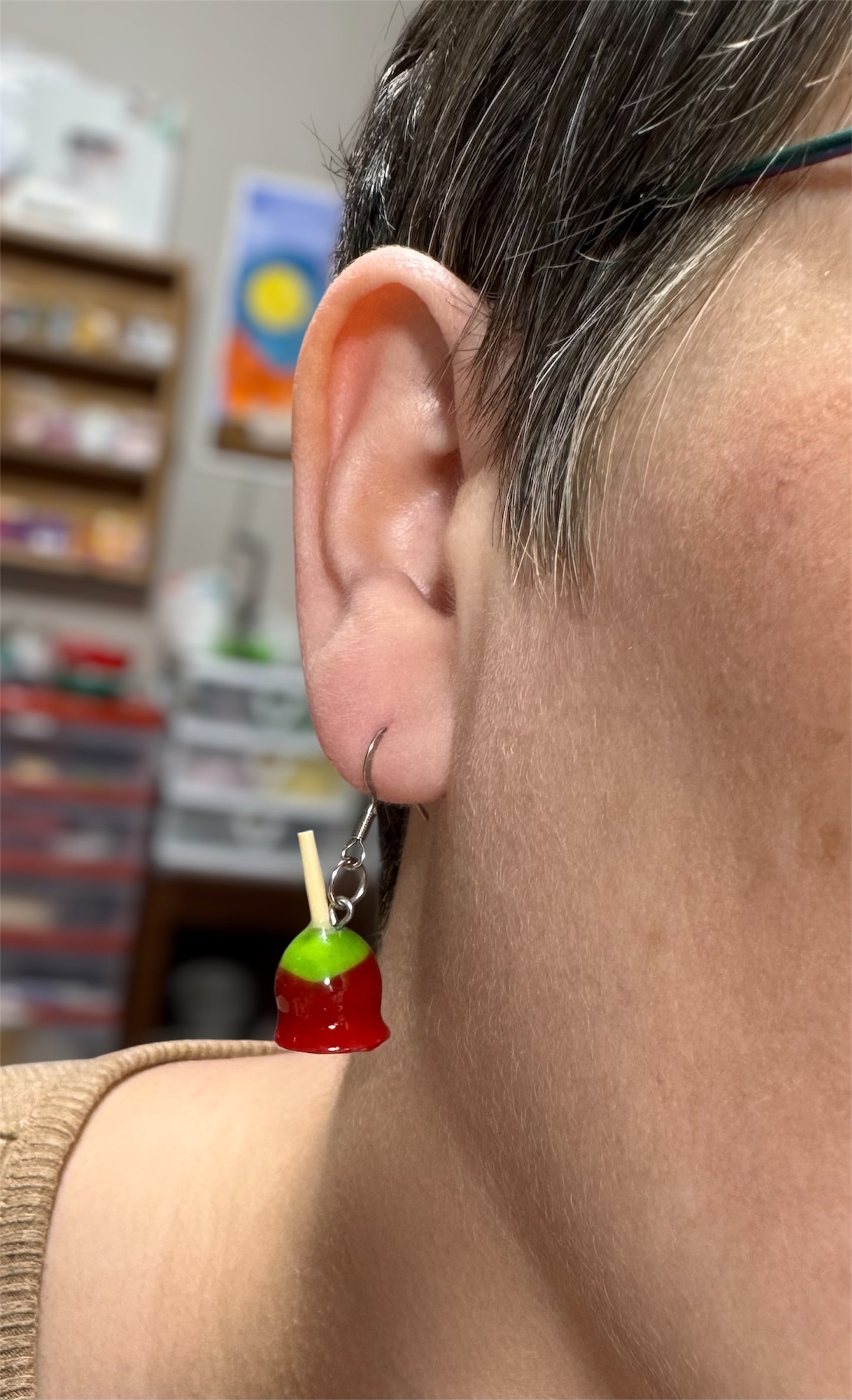 Candy Apple Dangles