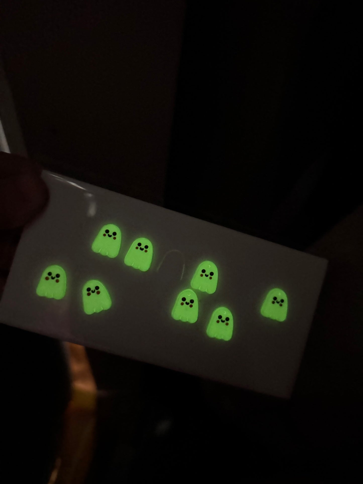 Glow in the Dark Ghost Dangles