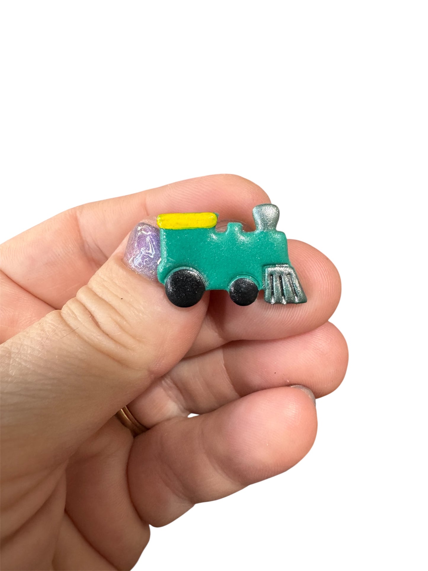 Train Croc Charm