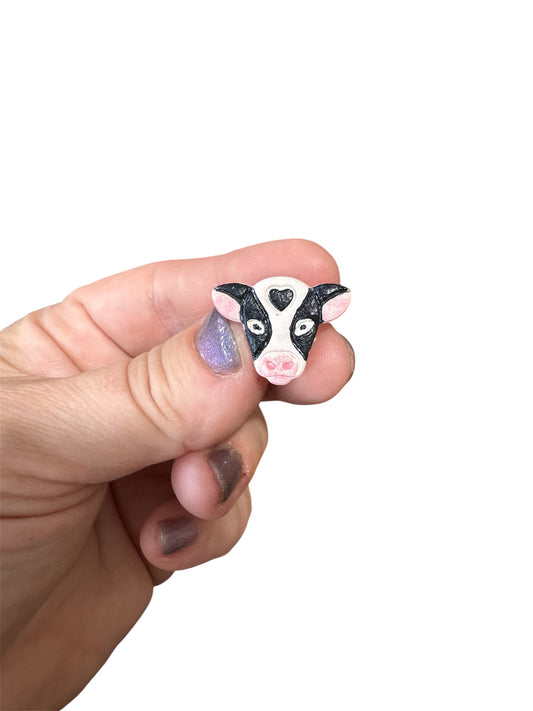 Cow Croc Charm