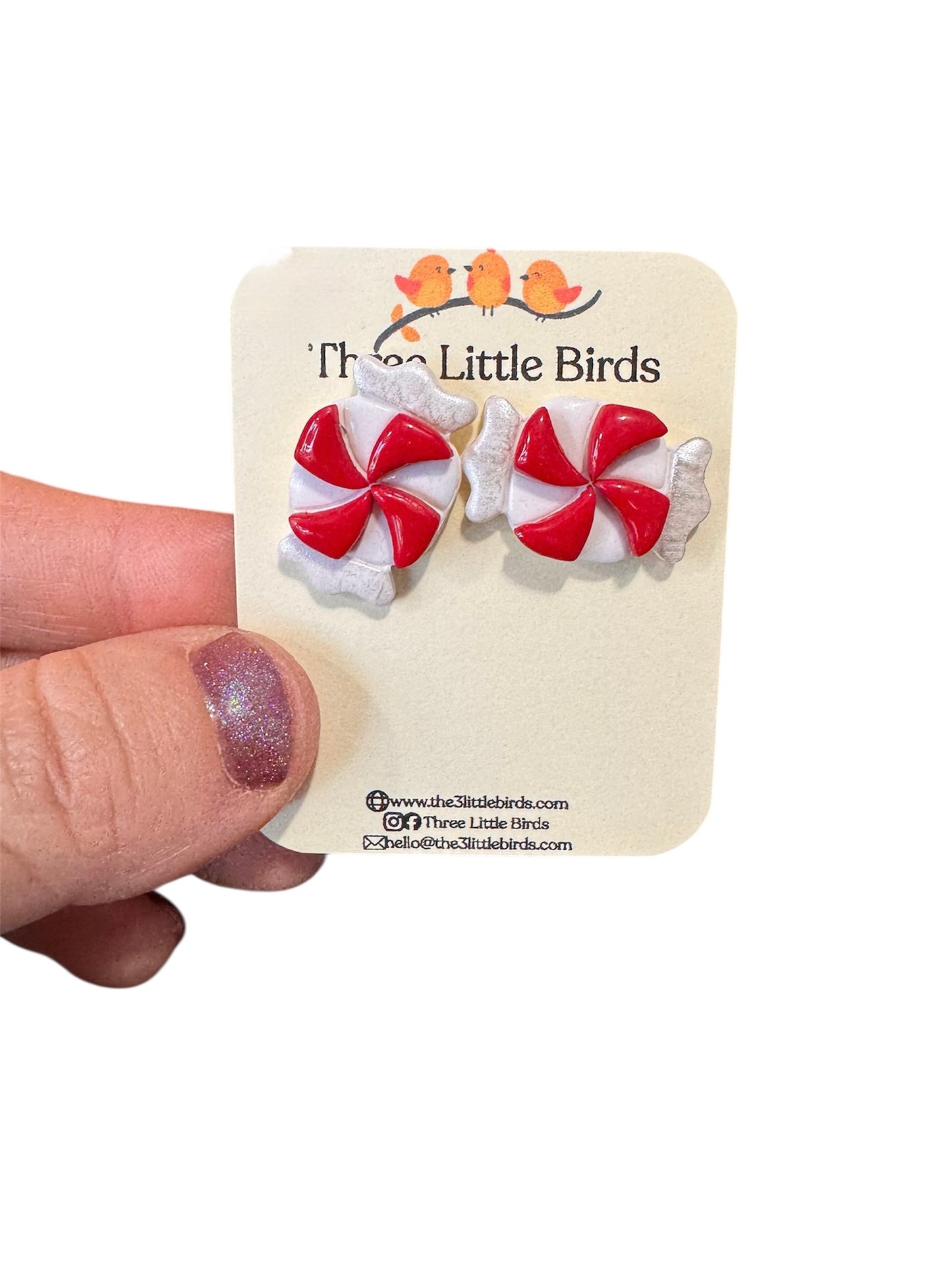 Red Candy Studs