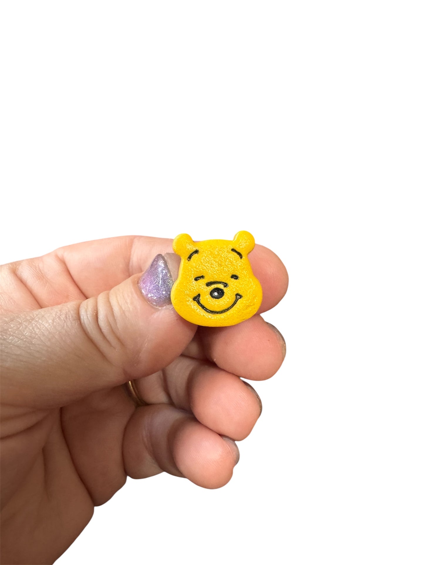 Pooh Croc Charm