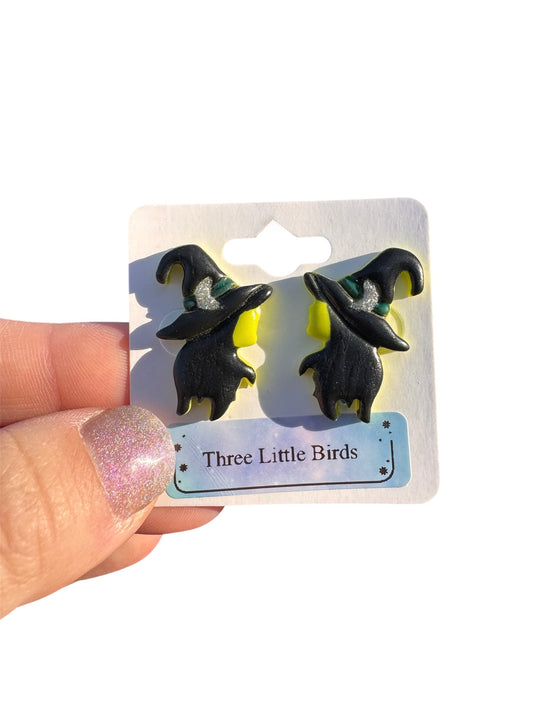 Green Witch Studs