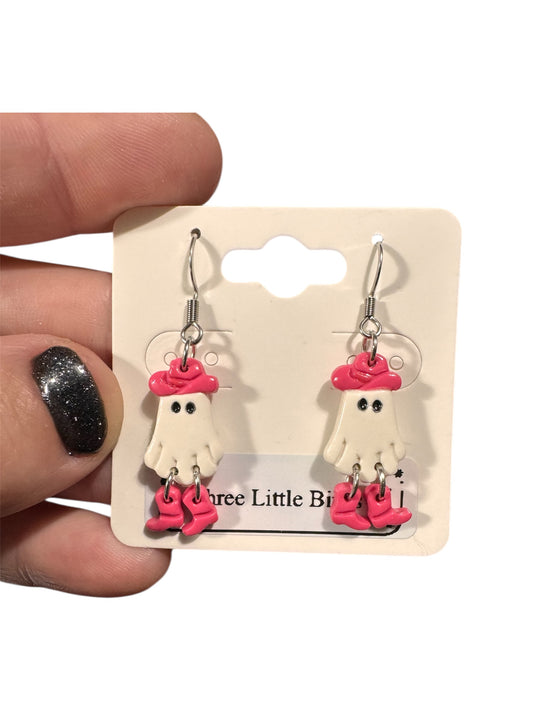 Pink Rodeo Ghost Dangles