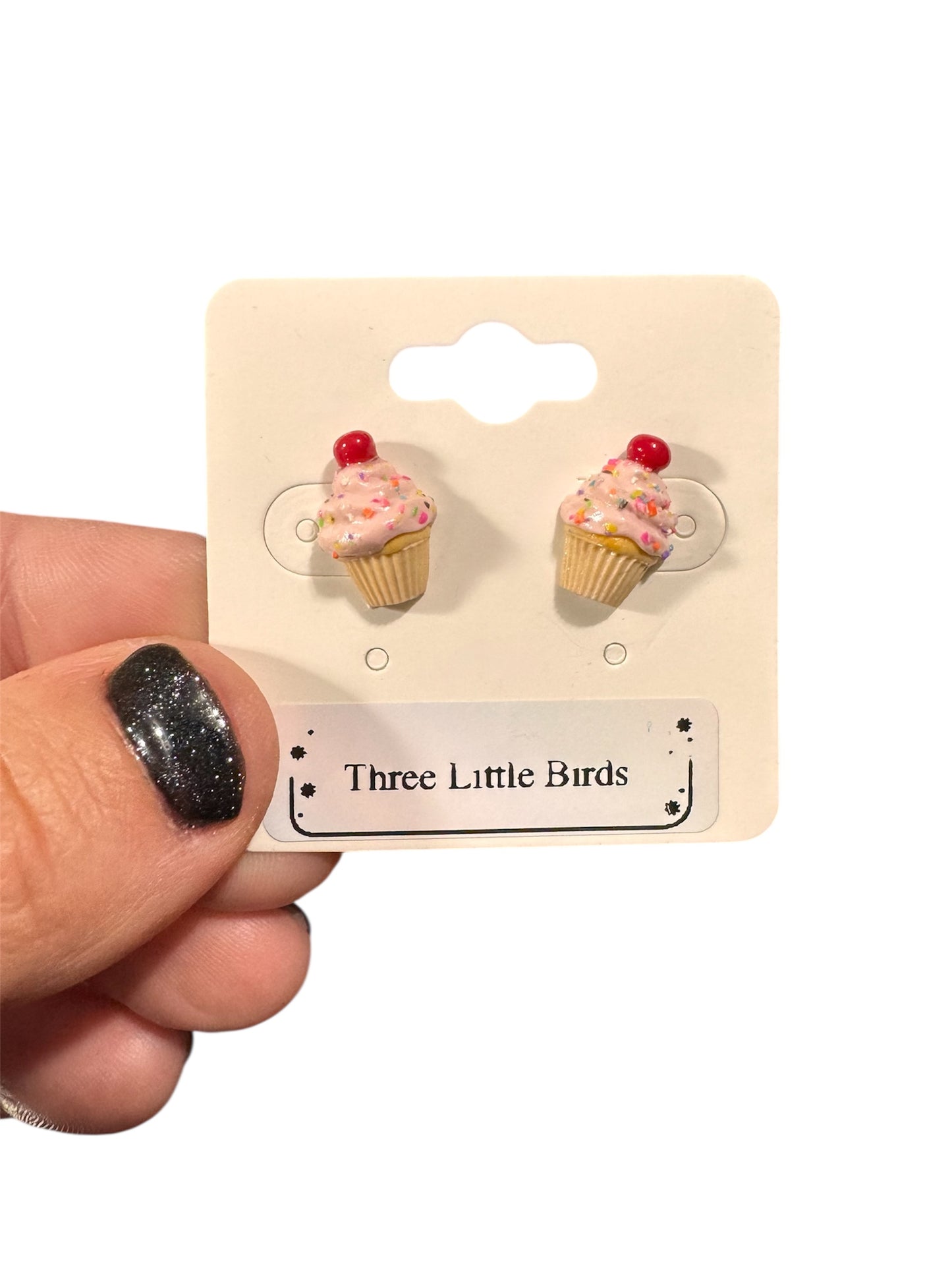 Sprinkle Cupcake Studs