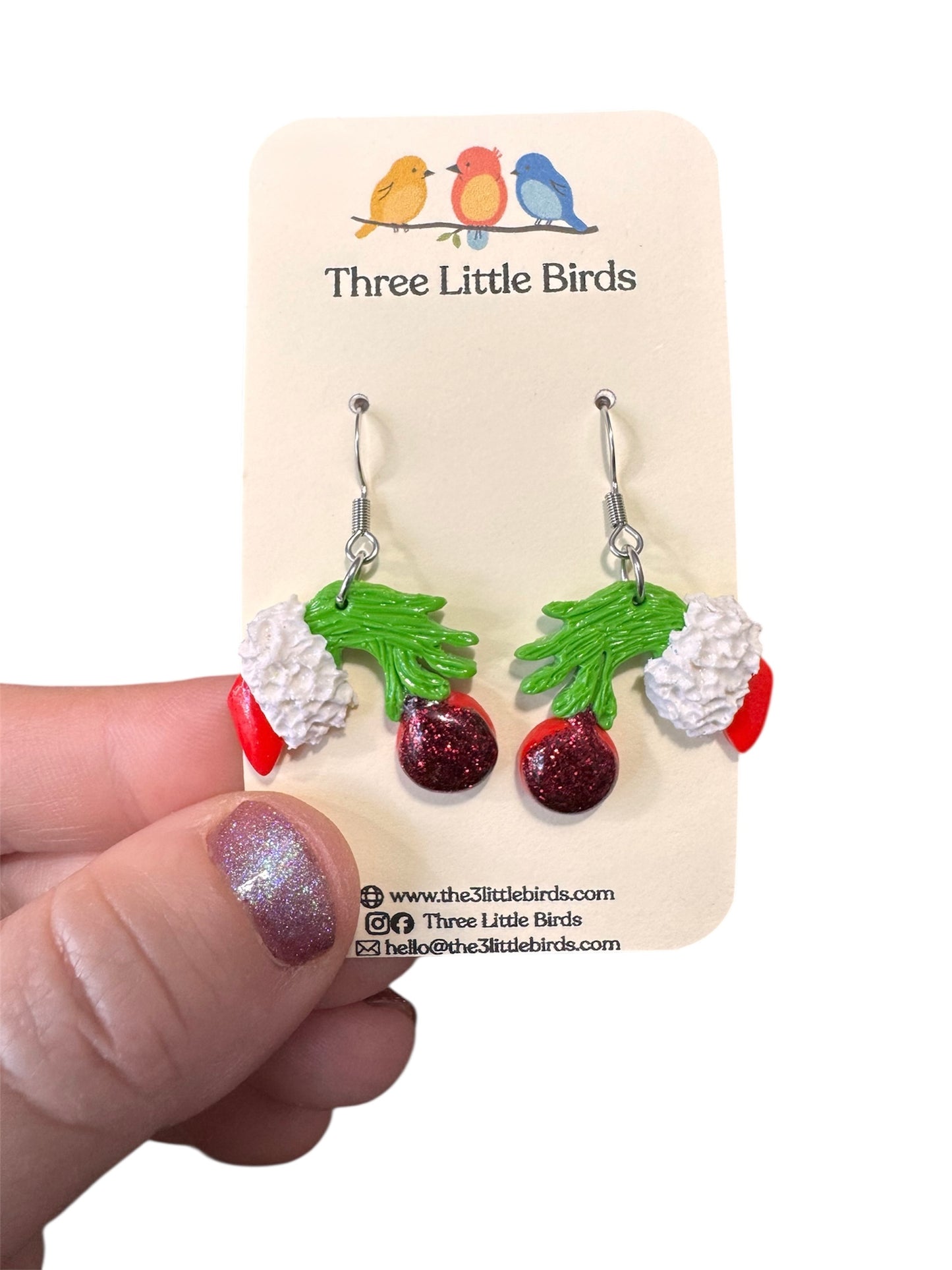 G rinch Hand Dangles