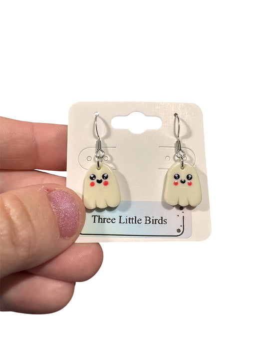 Glow in the Dark Ghost Dangles