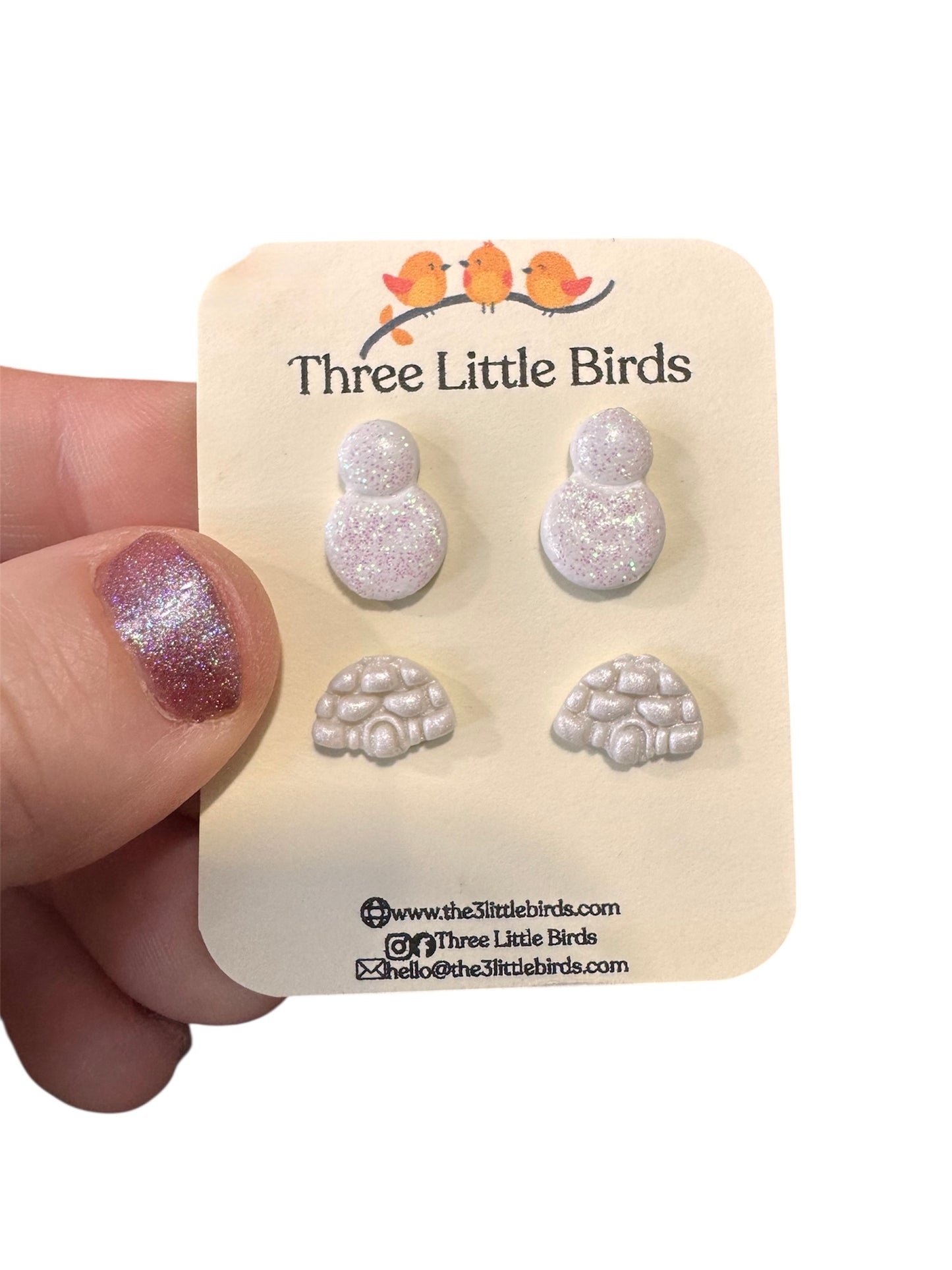 Snowman/Igloo Studs