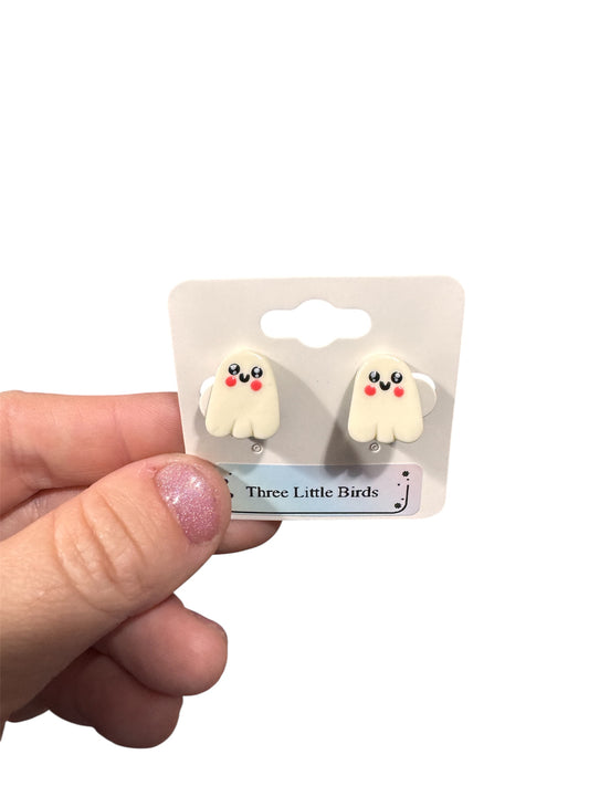 Glow in the Dark Ghost Clip Ons
