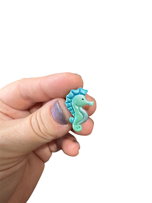 Seahorse Croc Charm