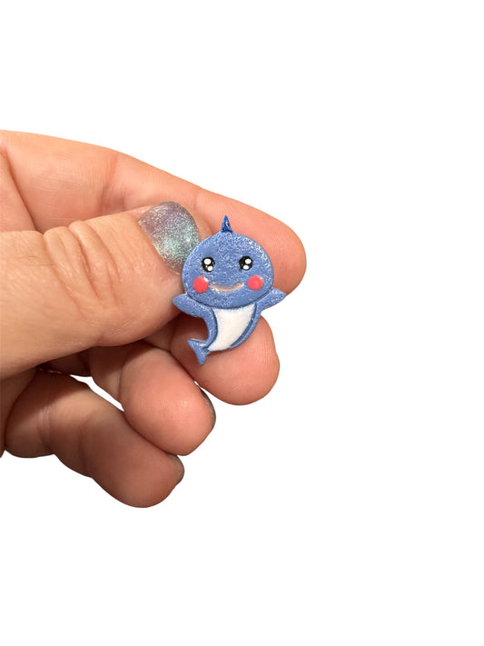 Shark Croc Charm