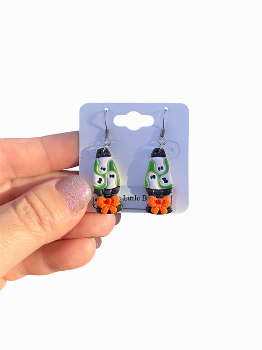 Green Ghost Lava Lamp Dangles