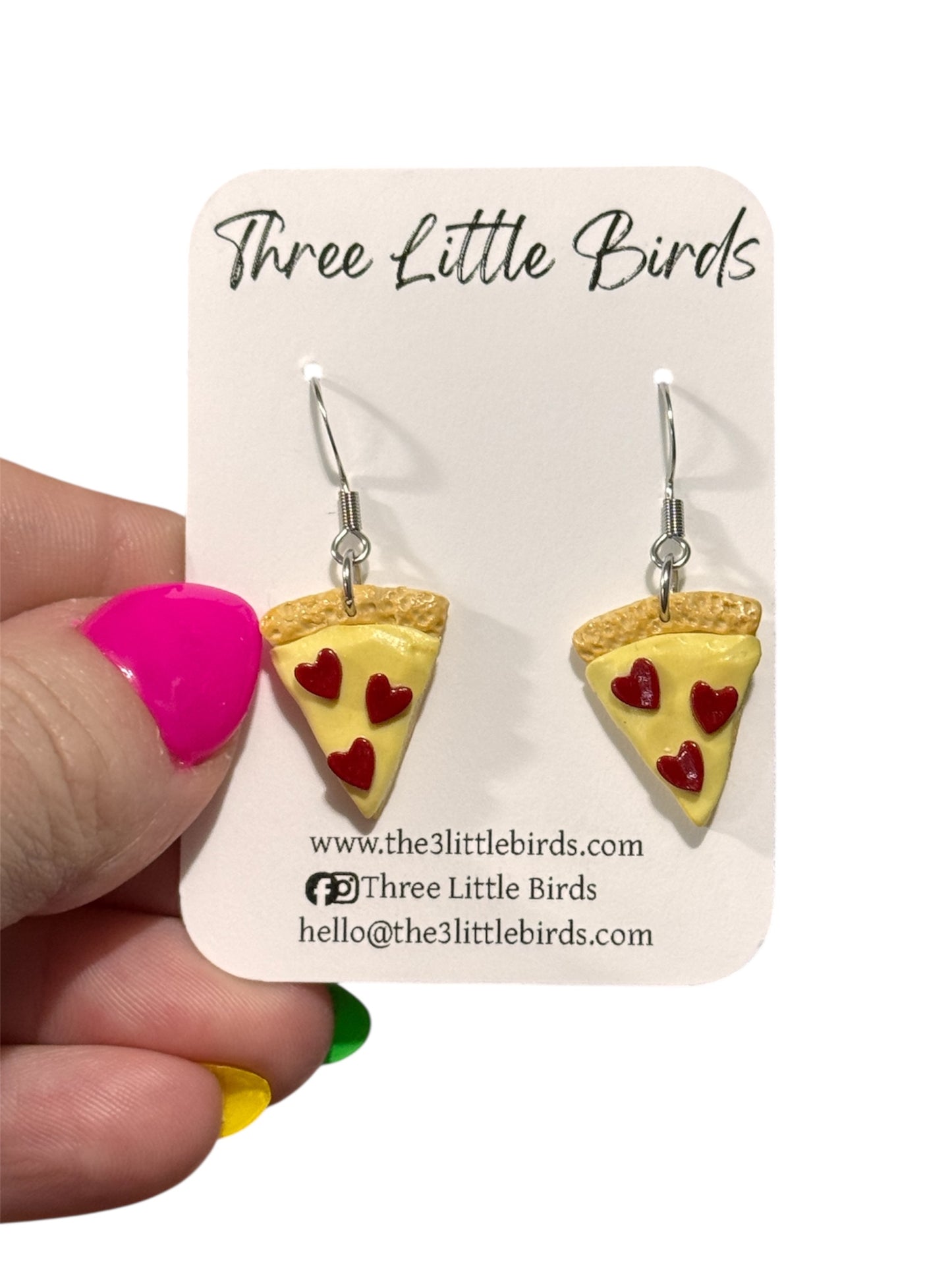 Pizza My Heart Dangles