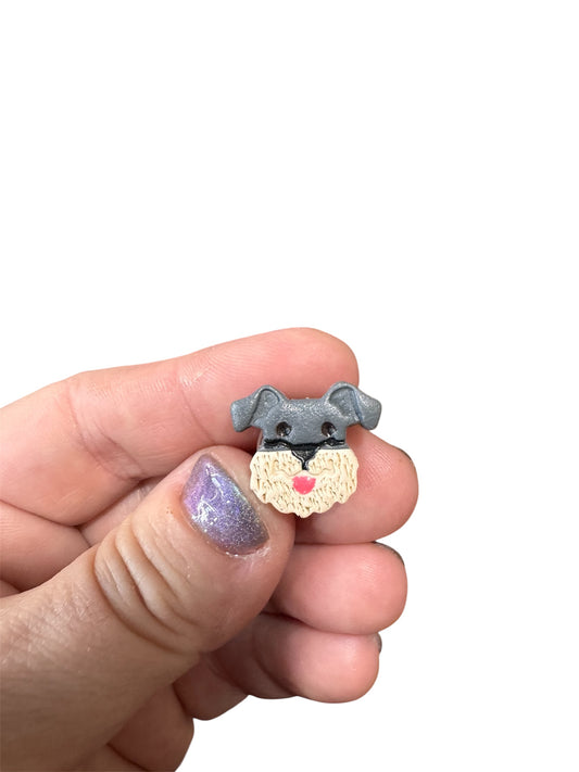 Schnauzer Croc Charm