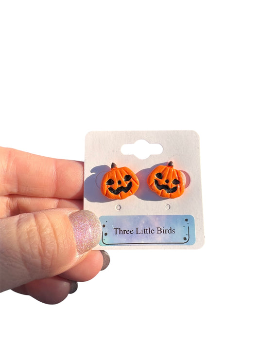 Jack-o’ Lantern Studs