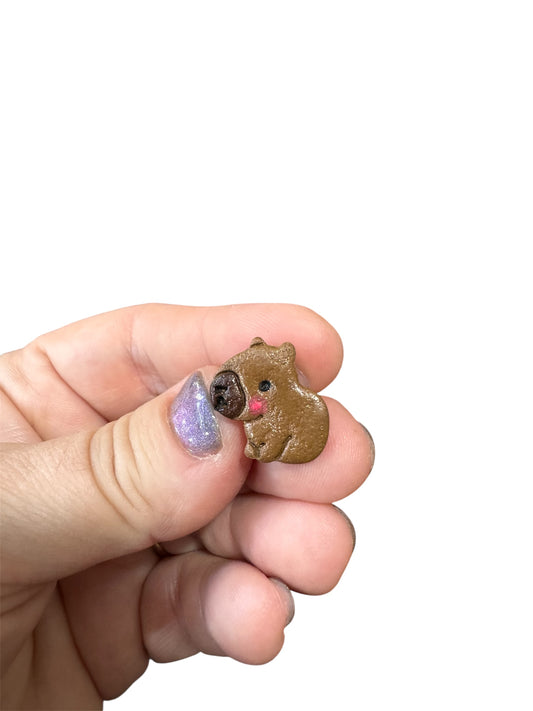 Capybara Croc Charm