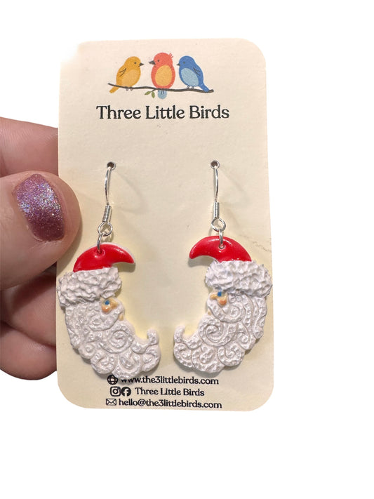 Santa Moon Dangles