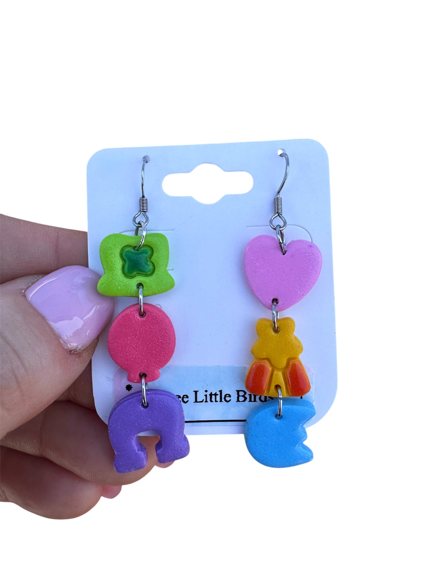 Lucky Marshmallow Dangles