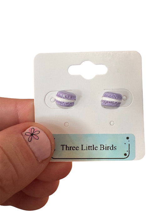 Light Purple Macaron Dangles