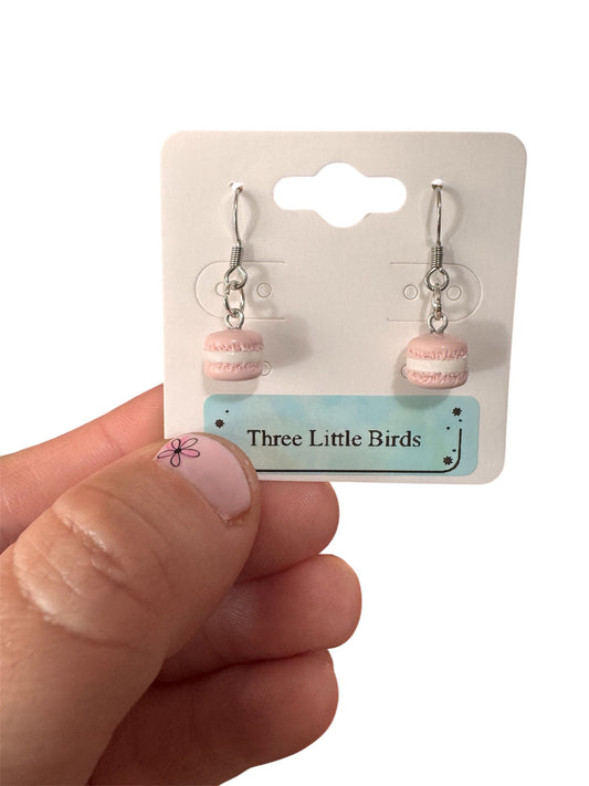Light Pink Macaron Dangles
