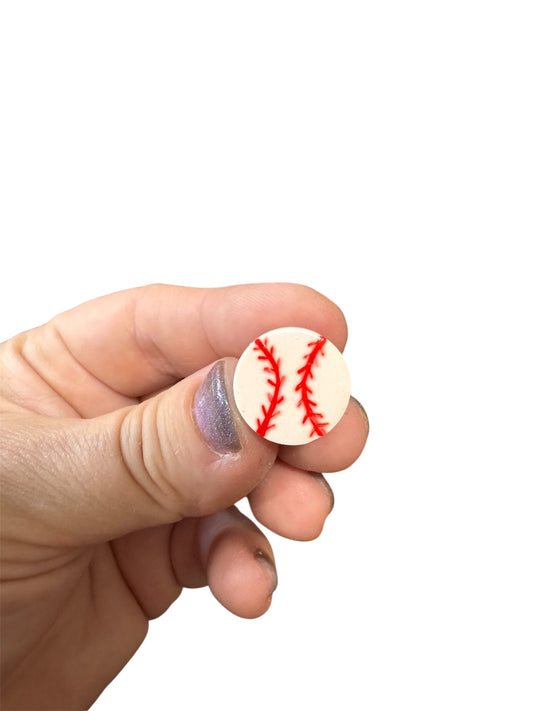 Baseball Croc Charm