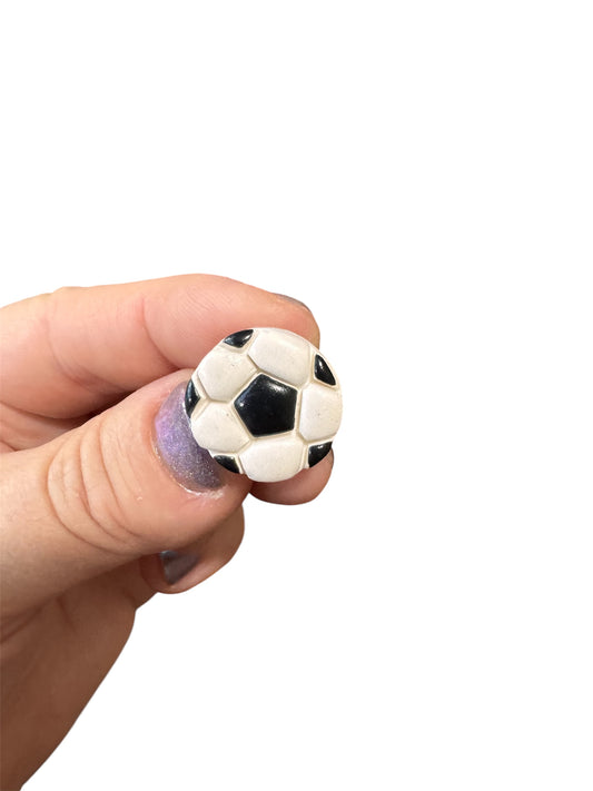 Soccer Croc Charm