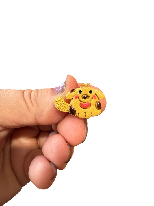 Silly Dog Croc Charm