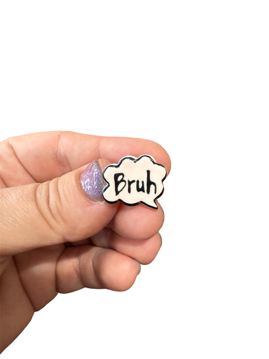Bruh Croc Charm