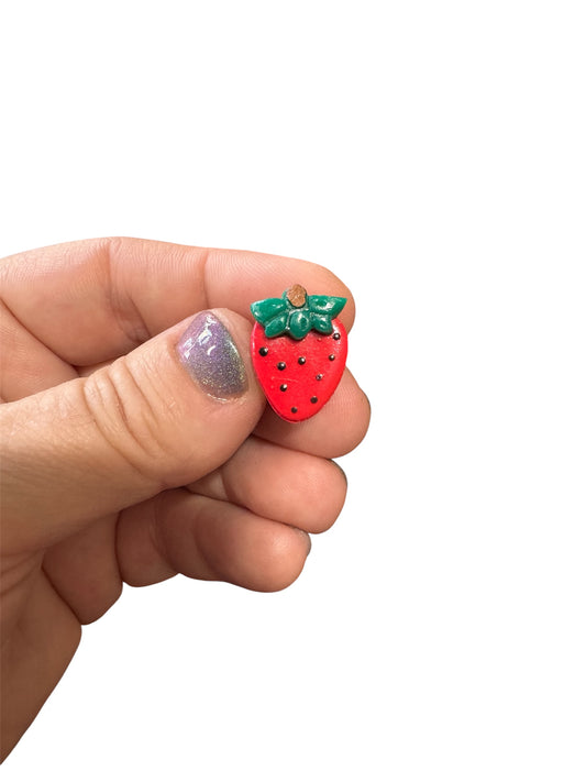Strawberry Croc Charm