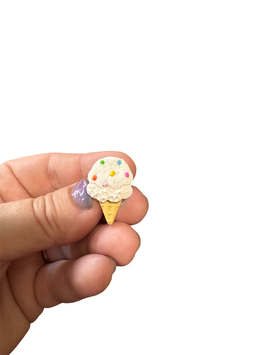 Ice Cream Croc Charm