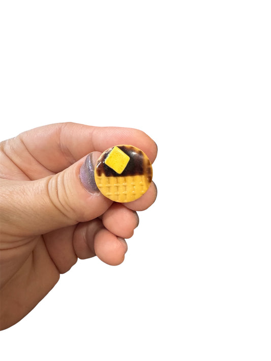 Waffle Croc Charm
