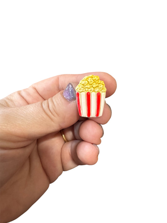 Popcorn Croc Charm