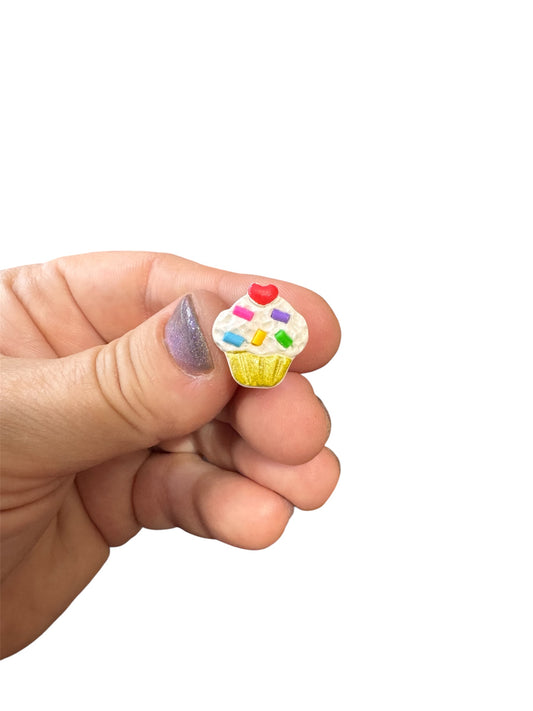 Cupcake Croc Charm
