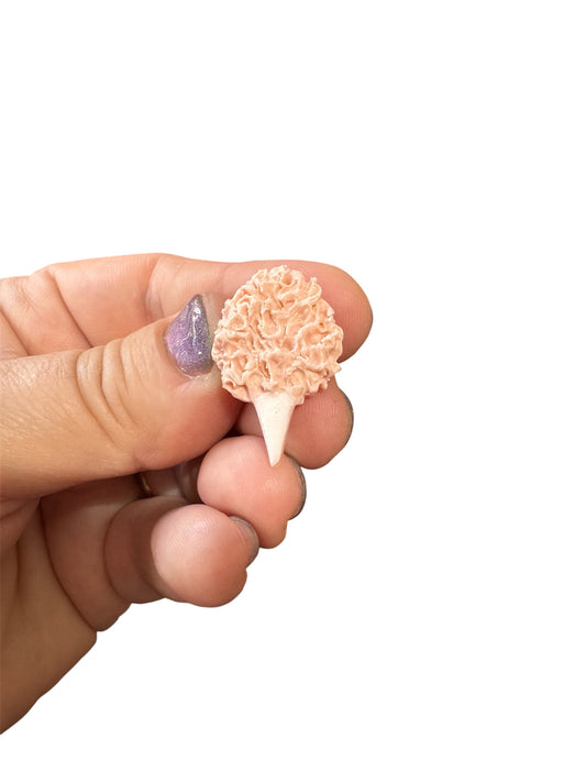 Cotton Candy Croc Charm