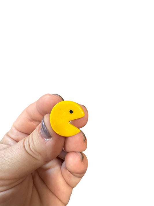 P ac Man Croc Charm